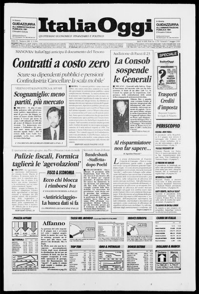 Italia oggi : quotidiano di economia finanza e politica